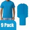 Gildan Men's Ultra Cotton Short Sleeve T-Shirt Craft Bundle for DIY Printing, Sapphire, 3–15 Pack
